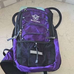 Mothybot Running/Hiking/Outdoor Water Purple Backpack
